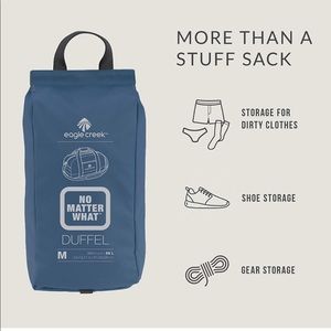 Eagle Creek No Matter What Duffel Bag Slate Blue 110 L Large 30”x15”x14”